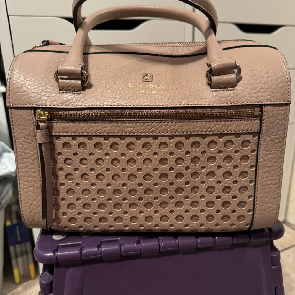 Kate Spade Mauve Leather Handbag
